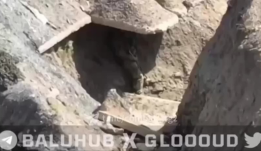 Russian bleeds out after a drone drop grenade