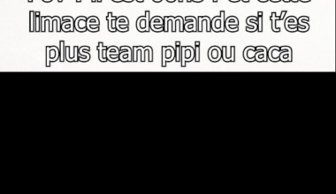 Je connais déjà ma team