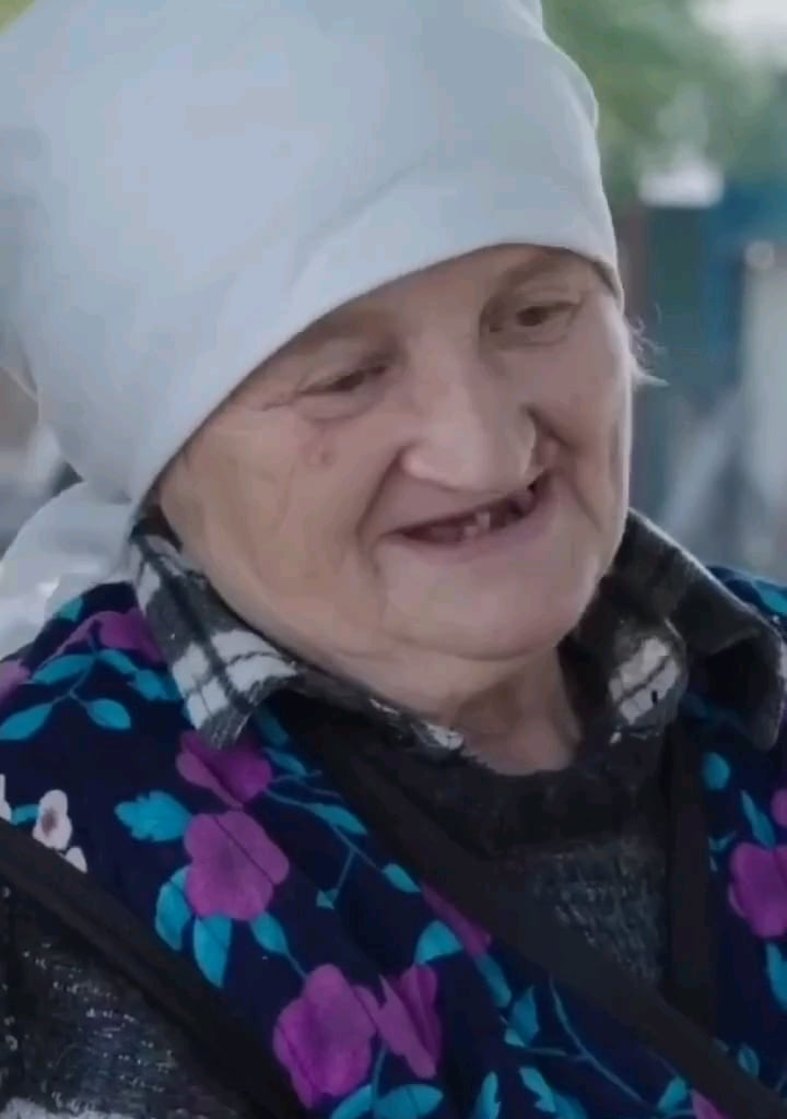 Adorable Babushka knows the Russians are the ones bombing Kursk