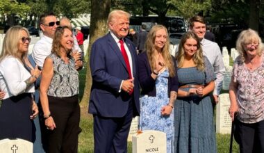 'Desecrated hallowed ground': Marine vet rips Trump’s 'truly disgusting' cemetery photo-op