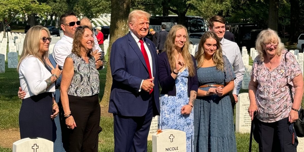 'Desecrated hallowed ground': Marine vet rips Trump’s 'truly disgusting' cemetery photo-op