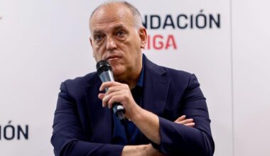 Javier Tebas: “Thank god Barcelona didn’t end up signing more players, otherwise they’d win games by 10-0. They’re candidates to win La Liga and Champions League”