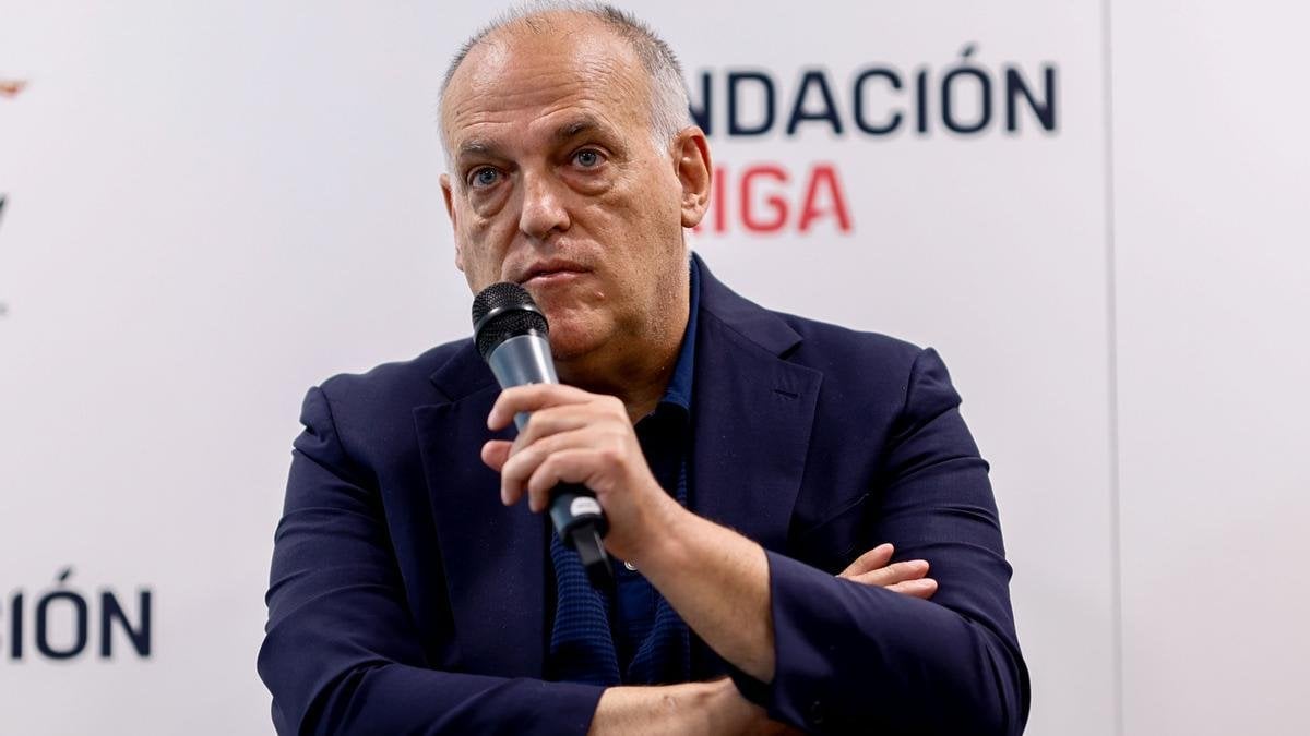 Javier Tebas: “Thank god Barcelona didn’t end up signing more players, otherwise they’d win games by 10-0. They’re candidates to win La Liga and Champions League”