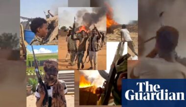 Sudanese rebels appear to be posting self-incriminating videos of torture and arson on social media • Footage that seems to show fighters glorifying abuse of prisoners with ‘little fear of consequences’ could be used in war crimes prosecutions