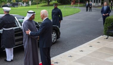 Biden and Harris Meet With Emirati President in Washington