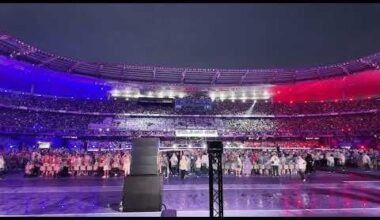 A different view from the Paralympics Closing ceremony