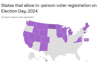 Register to vote: When is deadline for 2024 presidential election by state