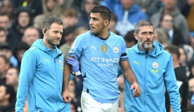 Man City's Rodri out for season with ACL injury