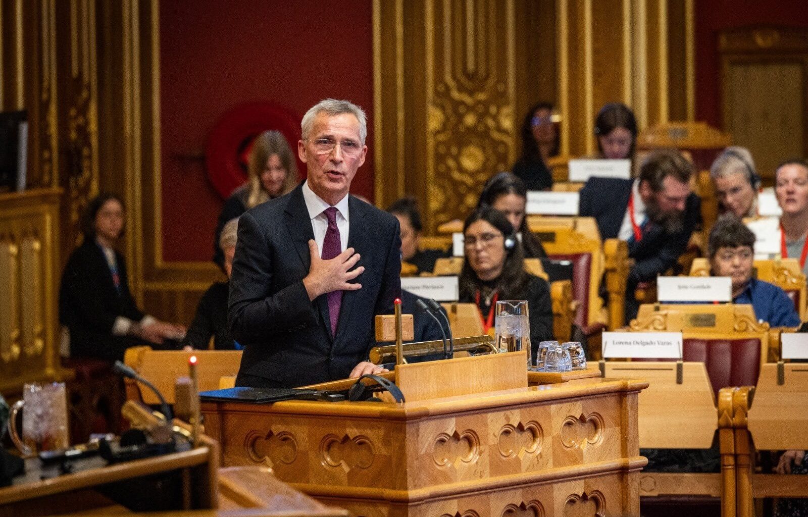 Stoltenberg says Russia’s nuclear threats should not deter military aid to Ukraine