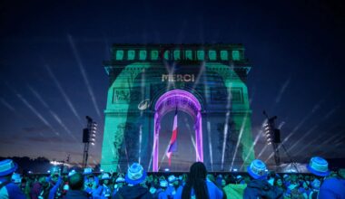 Paris bids farewell to Olympics with Champs-Elysées parade: 'It's a bit hard that it's all over'