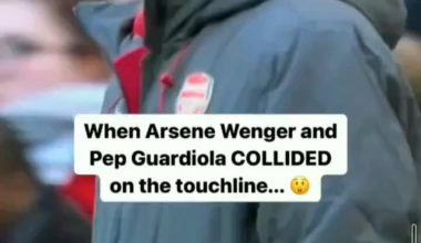 When Pep Guardiola and Arsene Wenger clashed 👀