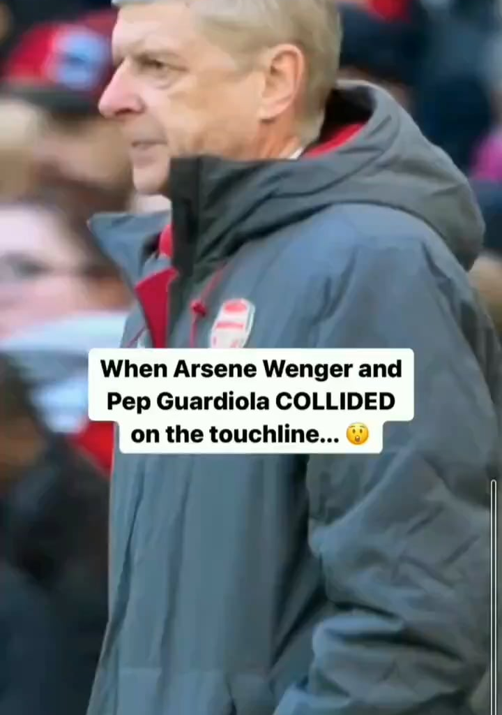 When Pep Guardiola and Arsene Wenger clashed 👀