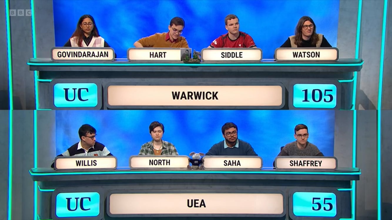 I enjoyed Amol Rajan breaking the fourth wall on University Challenge last night