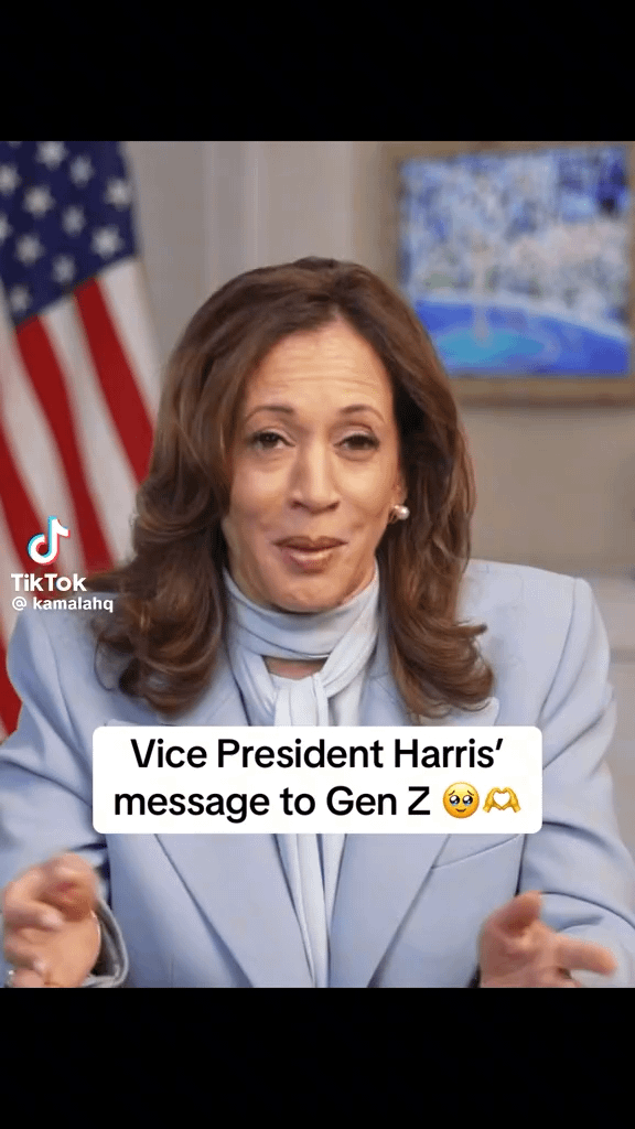 VP Kamala Harris message to Gen Z.