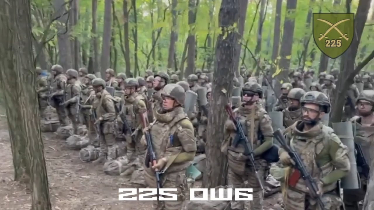 225th Assault Battalion's recent work in Kursk, Russia (225 ОШБ)