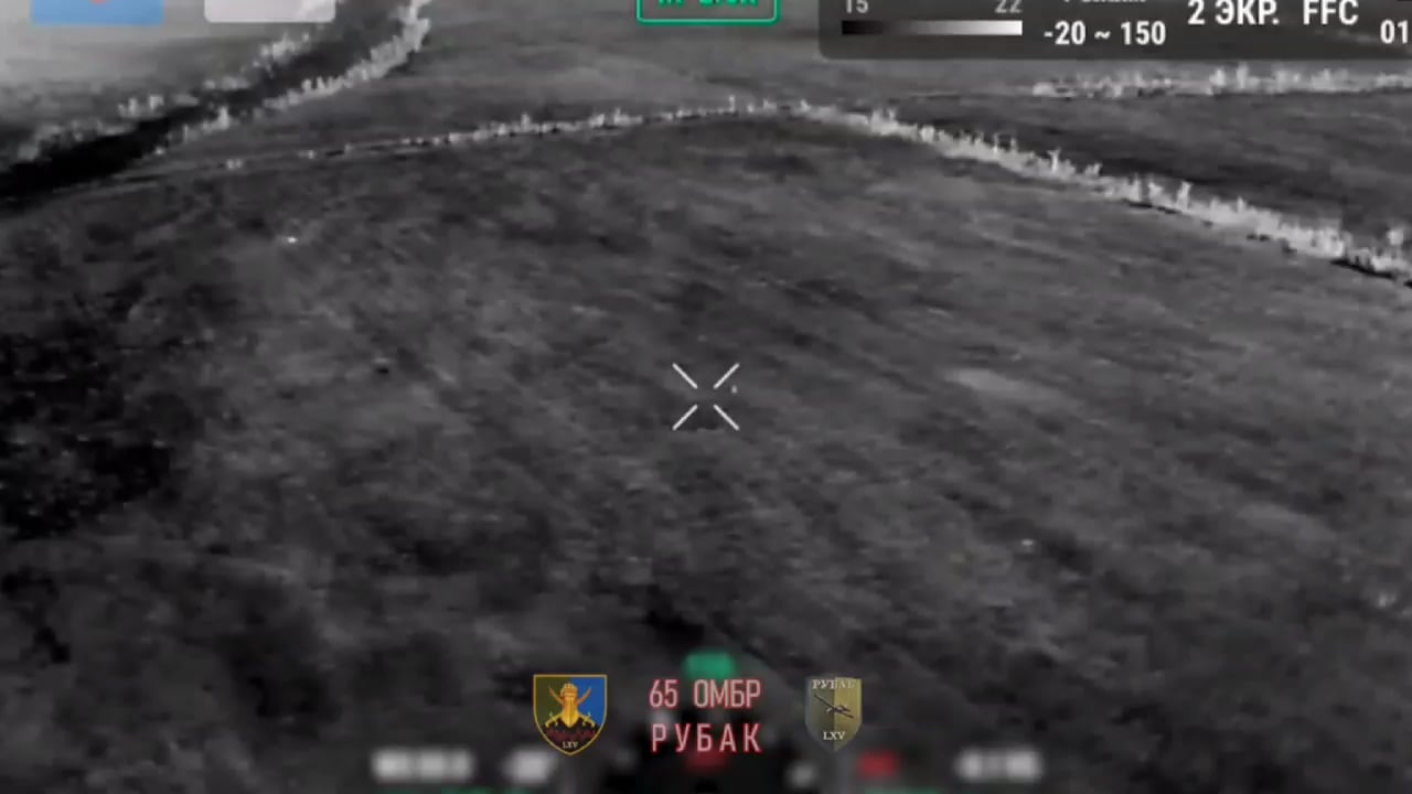 UA 65th Mechanized Brigade's recon UAVs witnessed the destruction of a Russian "meat wave" charge near Robotyne: unsupported infantry are gradually picked apart over a mile+ run by a combination of drones, artillery, and small arms fire, reportedly leaving no survivors. September 3, 2024