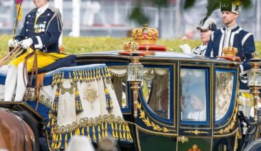 Swedish Royal Family attends the opening of the Swedish Parliament