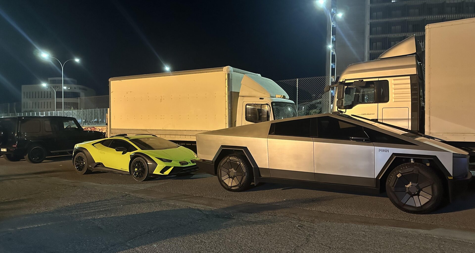 First Cybertruck I’ve spotted in the wild (Limassol)