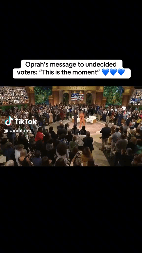 Oprah gets it.