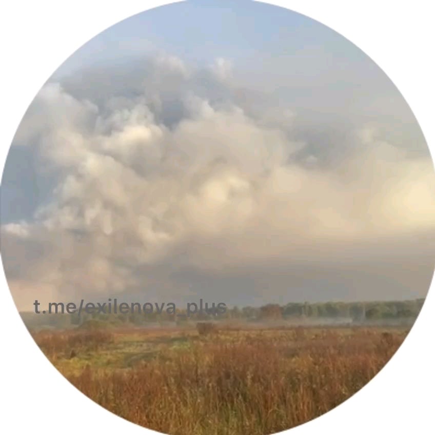 Explosions are still ongoing in Toropets, Tver region, Russia.