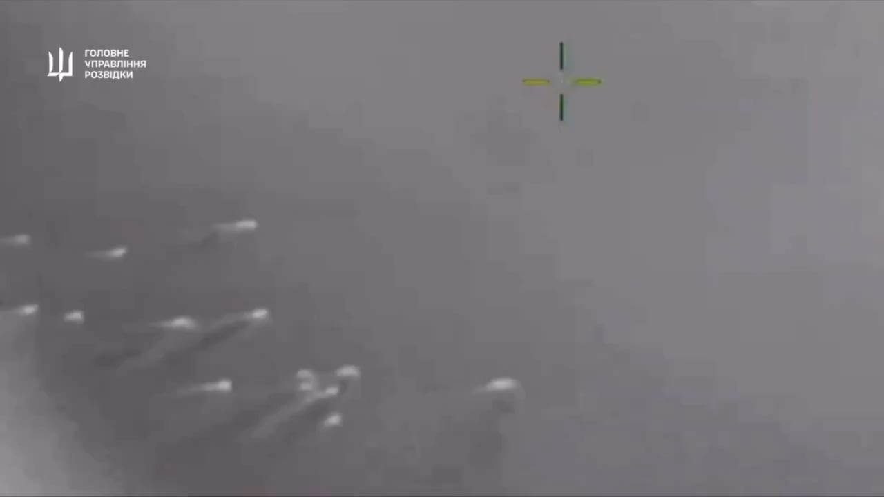 GUR publishes the full video of the raid on "Crimea-2" drilling rig in the Black Sea on September 11.