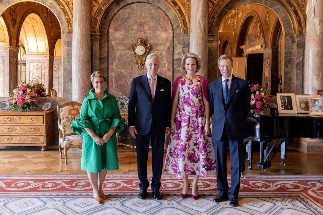 Grand Duke Henri and Grand Duchess Maria Teresa of Luxembourg are hosting the 20th informal summit of heads of state of German-speaking countries