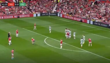 Rooney Free-Kick Goal vs Celtic