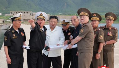 North Korean Leader Emphasizes Importance Of Strengthening Naval Power