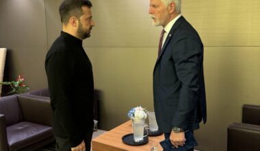 Czech president Petr Pavel meeting with Volodymyr Zelenskyy, OSN 25/09/2024