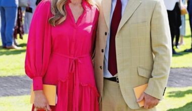 Peter Phillips and his girlfriend Harriet Sperling at the Goodwood Races