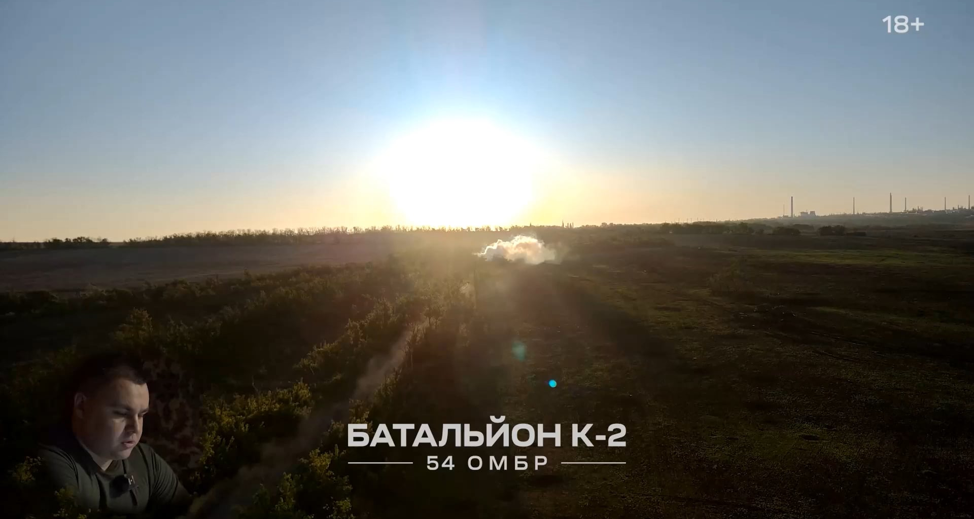 A PARM direction mine, an ATGM and a PTM mine hit a Russian BMP-1. 54th brigade K2 battalion