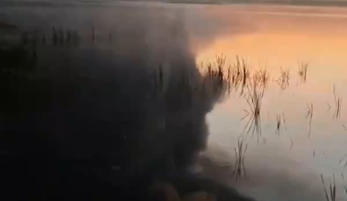 Ammunition exploding at Toropets, Tver Oblast, Russia.