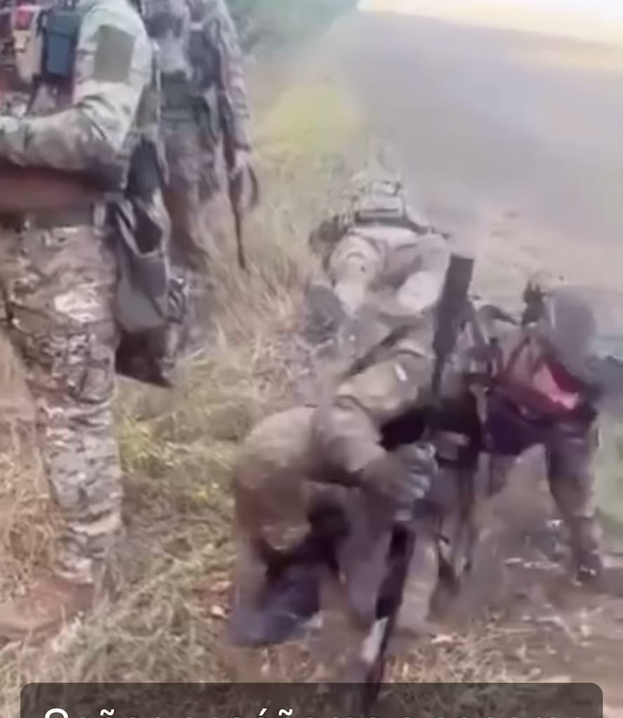 Around 20 Colombian volunteers in Ukraine. Preparing to assault Russian positions. -summer2024