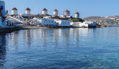 Mykonos windmills.