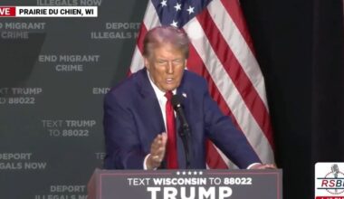 'Slurring and incoherent': Trump ridiculed for multiple verbal slip-ups at Wisconsin rally