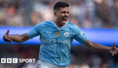 Rodri: "In my first year I was a disaster. I was like 'I don’t even know what [Pep is] talking to me about, just let me play football'."