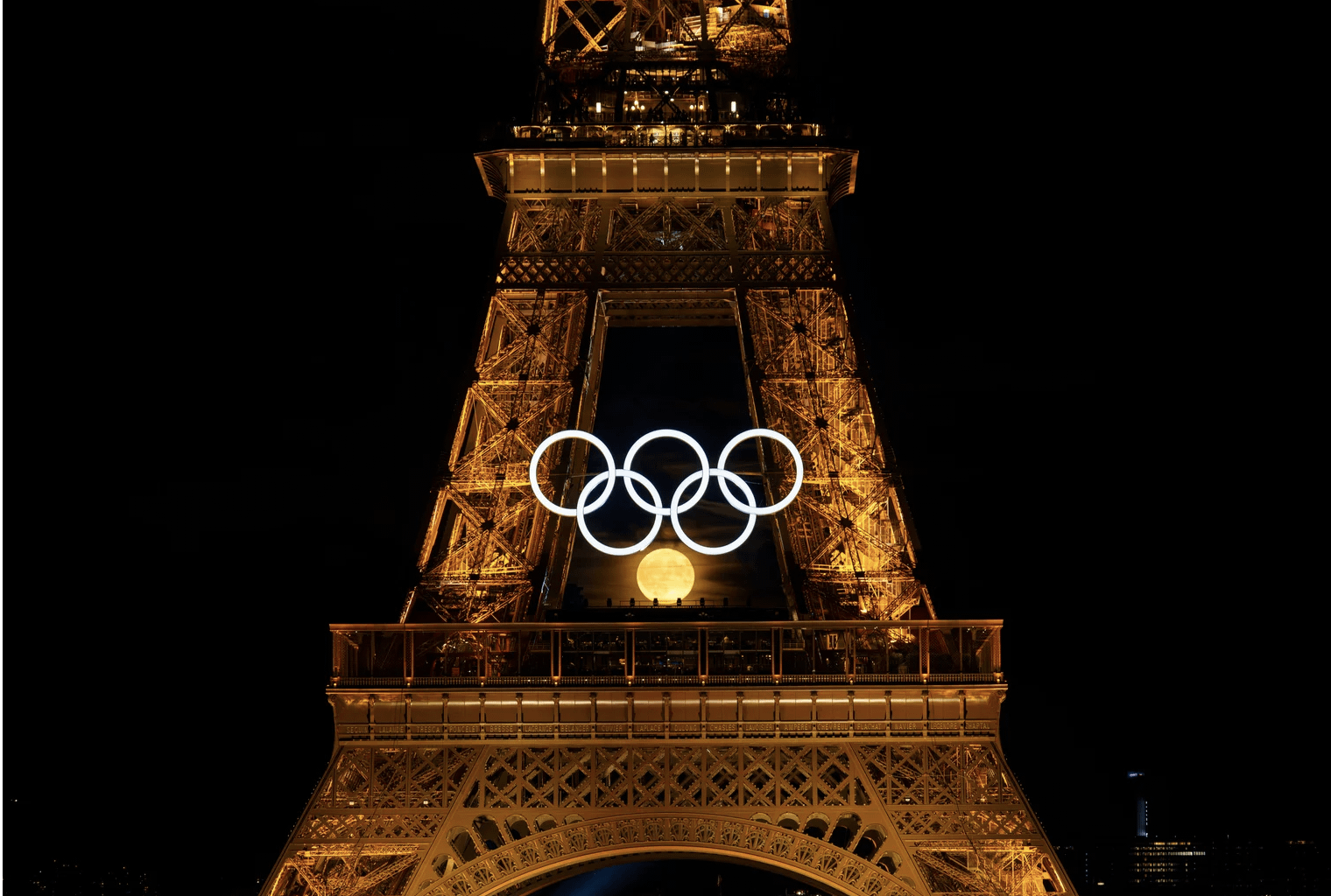 According to ChatGPT - the Most Liked Image Of Eiffel Tower During Paris Olympics