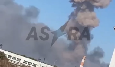 Secondary explosions of ammo depot still going on in Tikhoretsk region, Russia