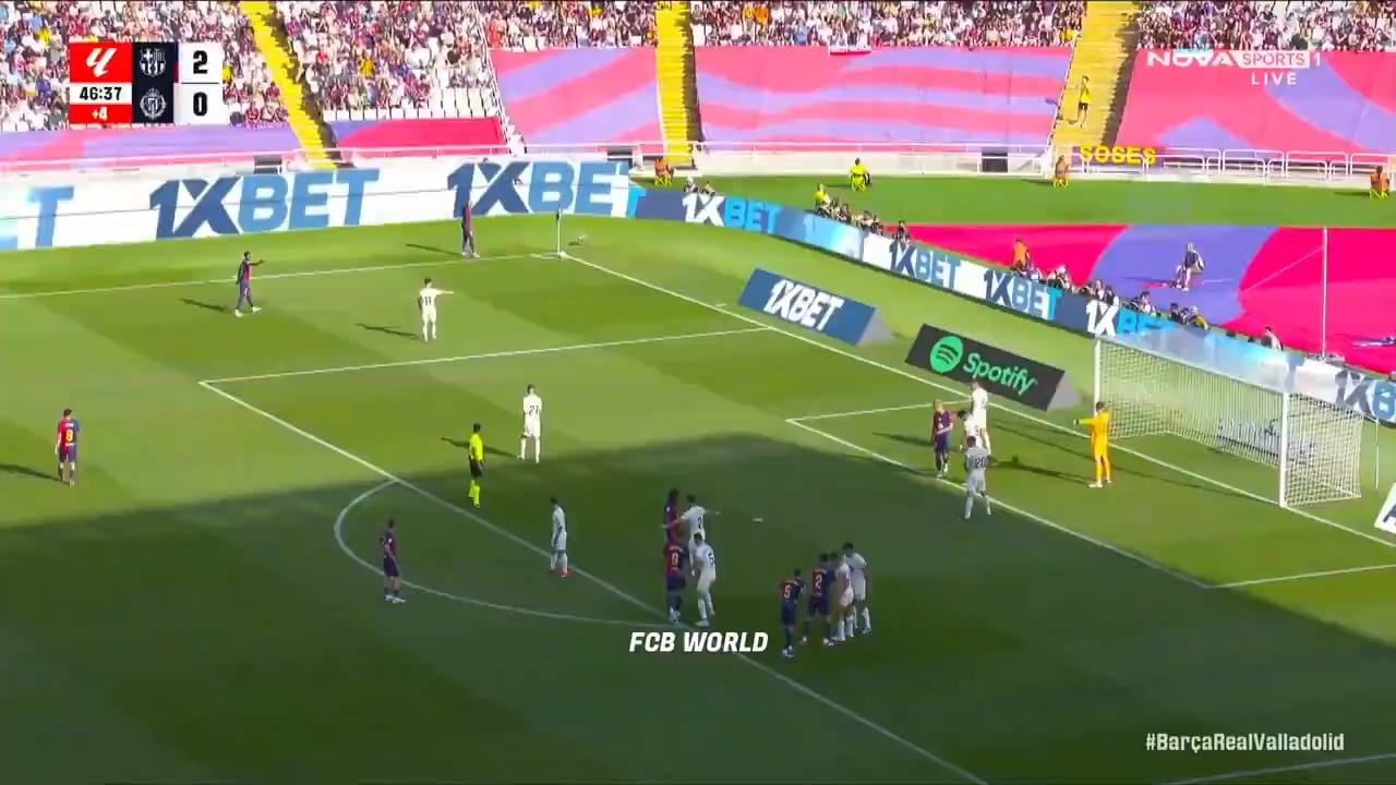 KOUNDE PUTS IN THE CORNER 3-0 BARCA