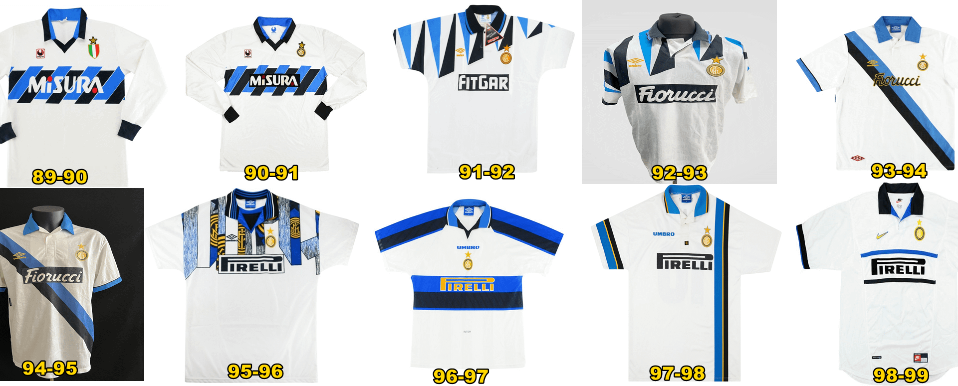 In your opinion, what is the best second shirt of the 90s?