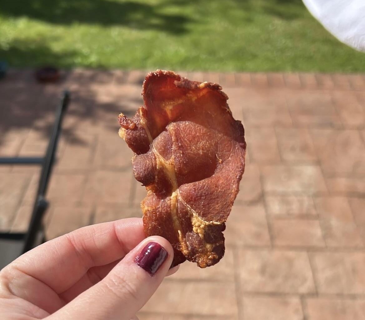 Is this bacon overdone?