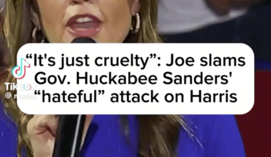 MAGATS are so hateful, vile, and cruel. Sarah Huckabee Sanders is a garbage, period.