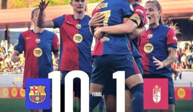 Barca Femini beat Granada 10-1