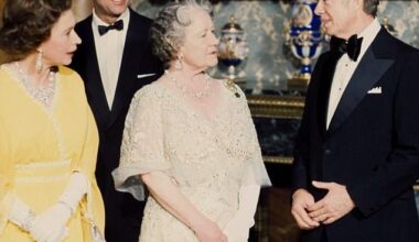 The infamous State Dinner where Jimmy Carter kissed the Queen Mother on the lips.