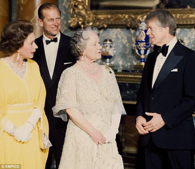 The infamous State Dinner where Jimmy Carter kissed the Queen Mother on the lips.