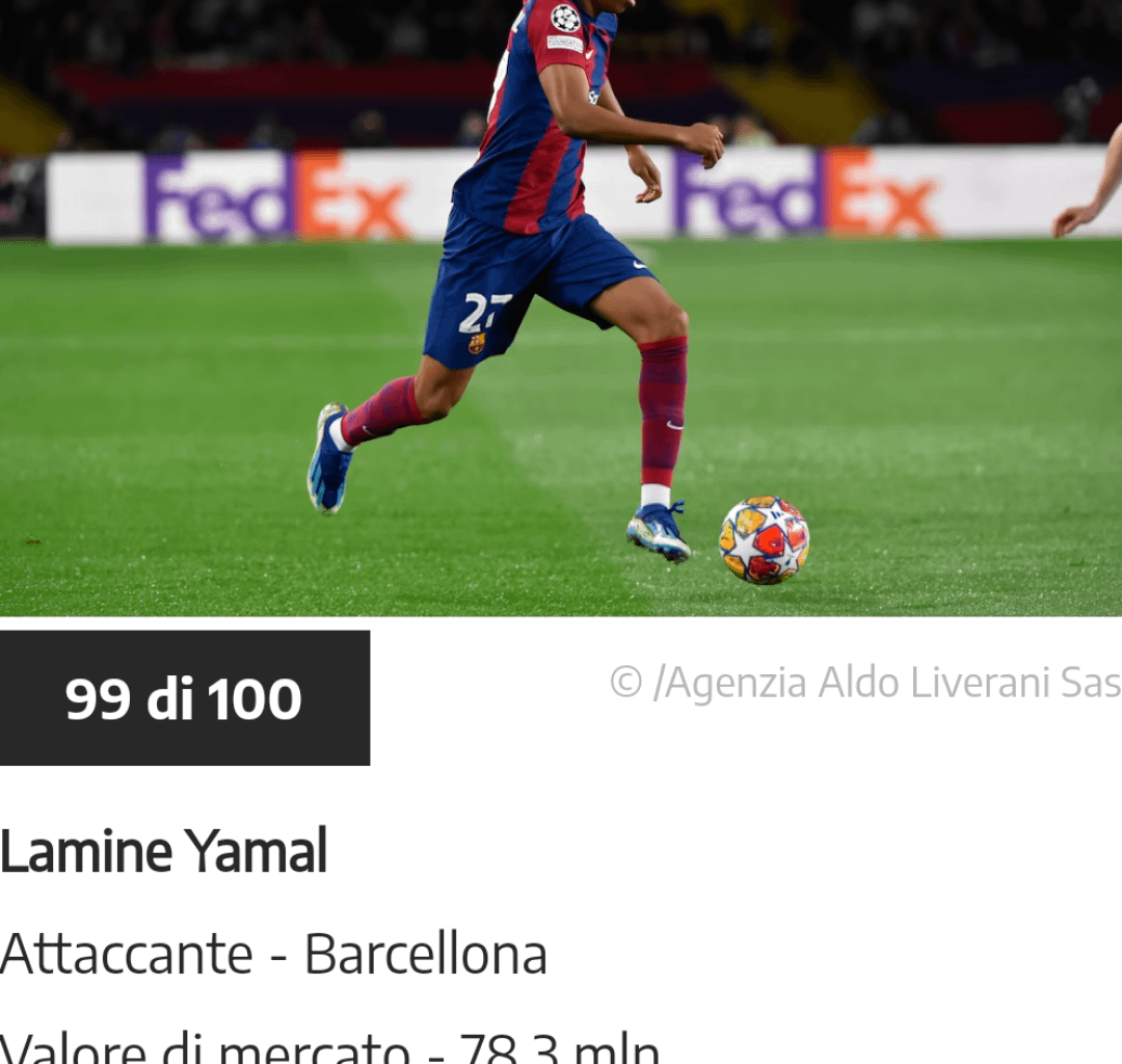 Official Website | Lamine Yamal leads Golden Boy rankings The Barcelona forward tops the newly updated list, ahead of Paris Saint-Germain's Joao Neves, Manchester United's Alejandro Garnacho and Paris Saint-Germain's Warren Zaire-Emery Yamal leads Neves by 0.2 points in the Golden Boy Index The