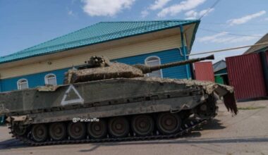 CV-90 in Kursk oblast