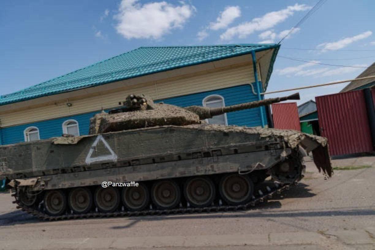 CV-90 in Kursk oblast