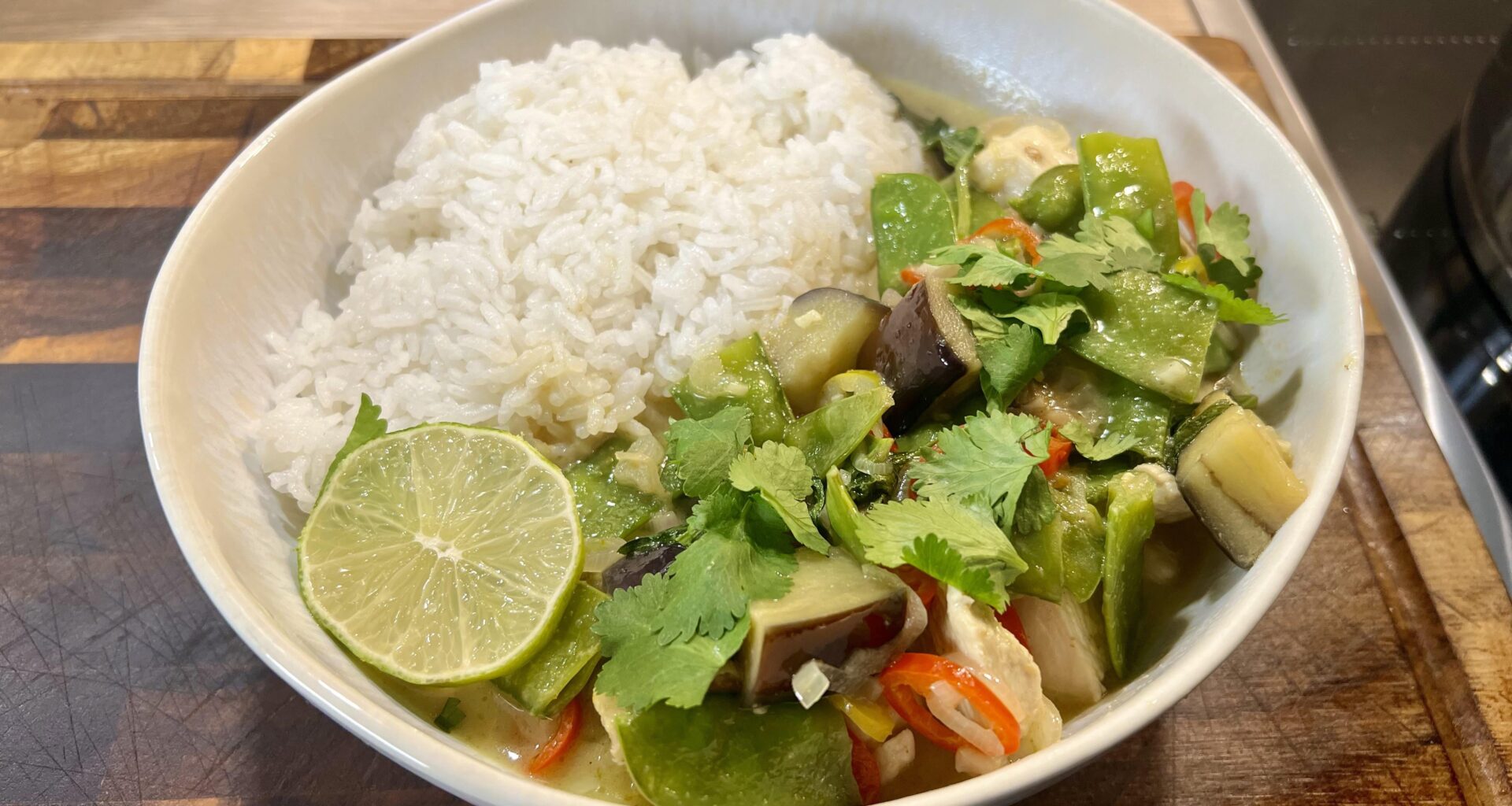 Thai Curry mit Hähnchen