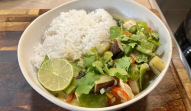 Thai Curry mit Hähnchen